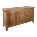 Háromajtós tömörfa komód, mangófa - NORWICK