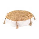 Juta puff, natúr - OASIS