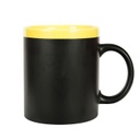 Írható bögre sárga belsővel 2 dl - BACK TO SCHOOL