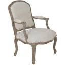 Karosszék krémszín - SMOKEY