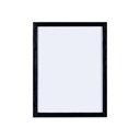 Képkeret 30x40 cm, fekete - BLACK LINE