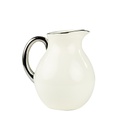 Kerámia kancsó, krémszínű - ATHENA