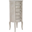 Kerek komód 6 fiókkal - SMOKEY