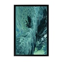 Keretezett falikép 60x40 cm, absztrakt - EMBRUN