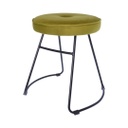 Kerek modern szék, olívazöld - BRISTOL