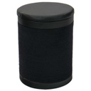 Kerek ülőkés tároló fekete - BOSTON
