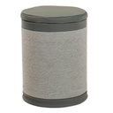 Kerek ülőkés tároló szürke - NEW YORK