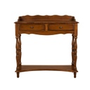 Keskeny írósztal 2 fiókkal és polccal - TOSCANA