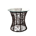 Kerti kisasztal, barna - NID D'HIRONDELLE