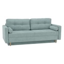 Kétszemélyes kinyitható kanapé, mentol - BAIKAL