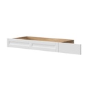 Kiegészítő fiók ágyhoz, fehér-diófa - ALABAMA