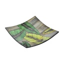 Kis üvegtálca, trópusi mintával - JUNGLE