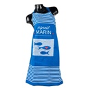 Konyhai kötény zsebbel, tengerész mintás - MARIN
