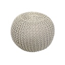 Kötött puff, bézs - GALLET