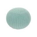 Kötött puff, menta - GALLET