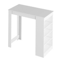 Konyhasziget, 4 polccal, fehér - BARI