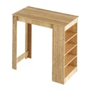 Konyhasziget, 4 polccal, sonoma tölgy - BARI