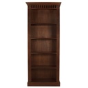 Könyvespolc 5 polccal - MAHAGONI