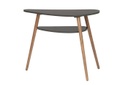 Konzolasztal három lábbal, szürke - PARENTESE