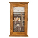 Kulcstartó szekrény keskeny sajtbolt mintával - FROMAGERIE