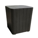 Kültéri tárolódoboz, fekete - FOURETOUT