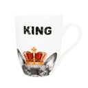 Kutyás bögre King felirattal 2dl - PETS