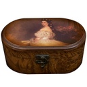 Lakkozott doboz, "SISSI" festménnyel - SISSI