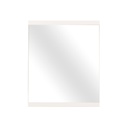Lakkozott tükör, 60x74 cm, törtfehér - ROYAL LYS