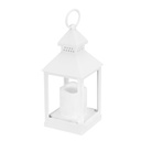 Lámpás LED-es gyertyával fehér - BOHEMIAN NIGHTS