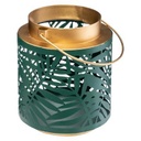 Lámpás levél mintával, zöld - LAMPION