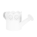 Locsoló kanna csipkés, fehér - DENTELLE