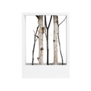 Led-es faág dekoráció, fehér - BOULEAU