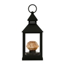 LED-es lámpás, fekete, szögletes égővel - LOFT