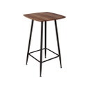 Loft stílusú bárasztal, 60x60 cm - SAN DIEGO BAR