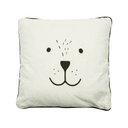 Macis díszpárna, 41x41 cm, bézs - SALUT