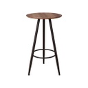 Loft stílusú kerek bárasztal, 60 cm - SAN DIEGO BAR