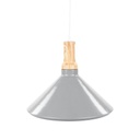 Mennyezeti lámpa, szürke - CONCHIQUE