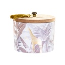 Mécsestartó illatosított gyertyával, zsiráf mintával - OUT OF AFRICA