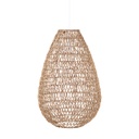 Mennyezeti lámpa, papír fonattal, natúr - BOURDON