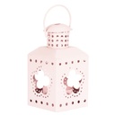 Mini mécsestartó lámpás rózsaszín - LA NATURE