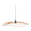 Modern mennyezeti lámpa, matt rézvörös - LUNARIA