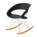 Modern hintaszék, fekete - BRISTOL