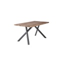 Modern loft stílusú étkezőasztal 150x80 cm - LOFT IN BOSTON