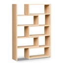 Modern növelhető méretű könyvespolc, sonoma tölgyfa - LABYRINTHE