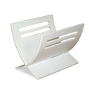 Modern újságtartó, fehér - AILES