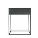 Modern virágállvány, nagy, antracit - BOTANIK