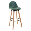 Műanyag párnázott bárszék, 71 cm, khaki - LICHEN