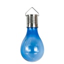 Napelemes LED villanykörte, kék - LAMPION