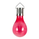 Napelemes LED villanykörte, rószaszín - LAMPION