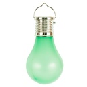 Napelemes világító villanykörte, zöld - GUINGUETTE